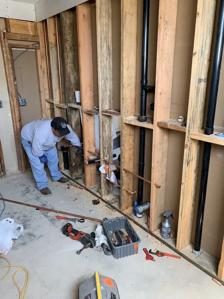 Commercial rough-in plumbing for Water Heater Replacement in Elk Point